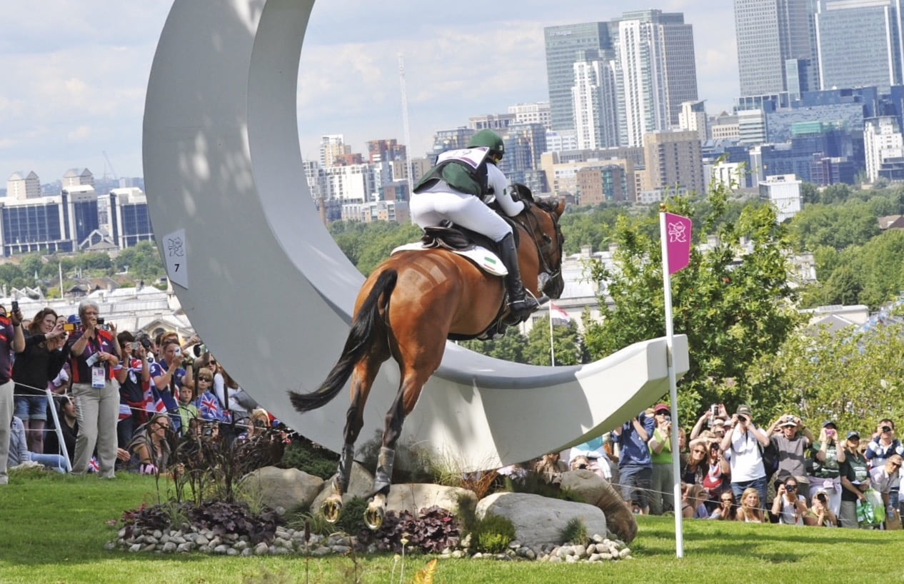 Aoife Clark and Master Crusoe (Ireland) - London Olympics cross country