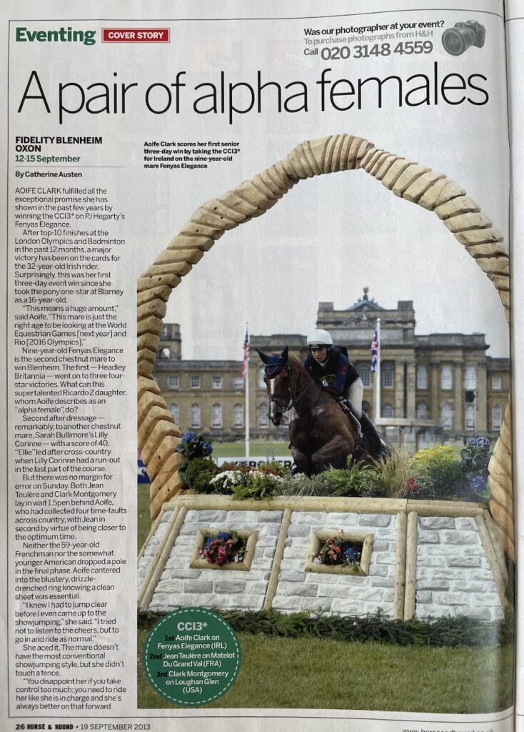 Horse & Hound Article