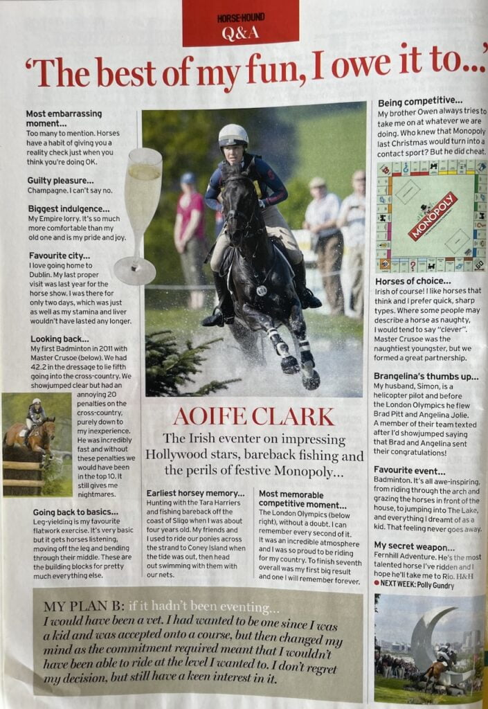 Horse & Hound Article