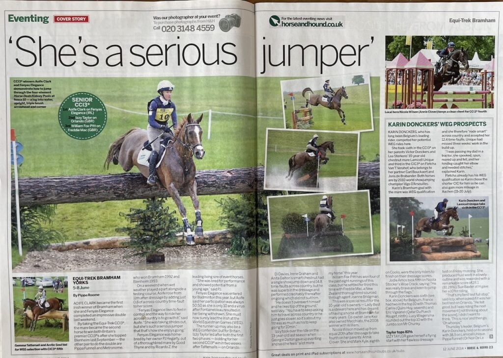 Horse & Hound Article