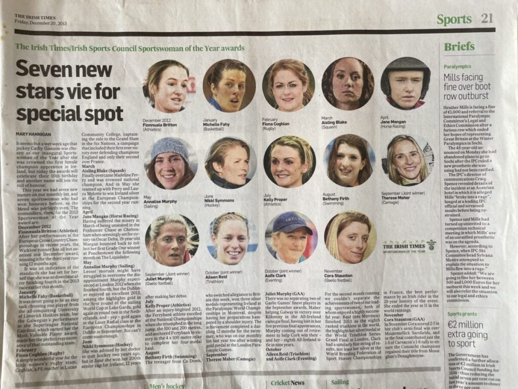 The irish Times, December 2013