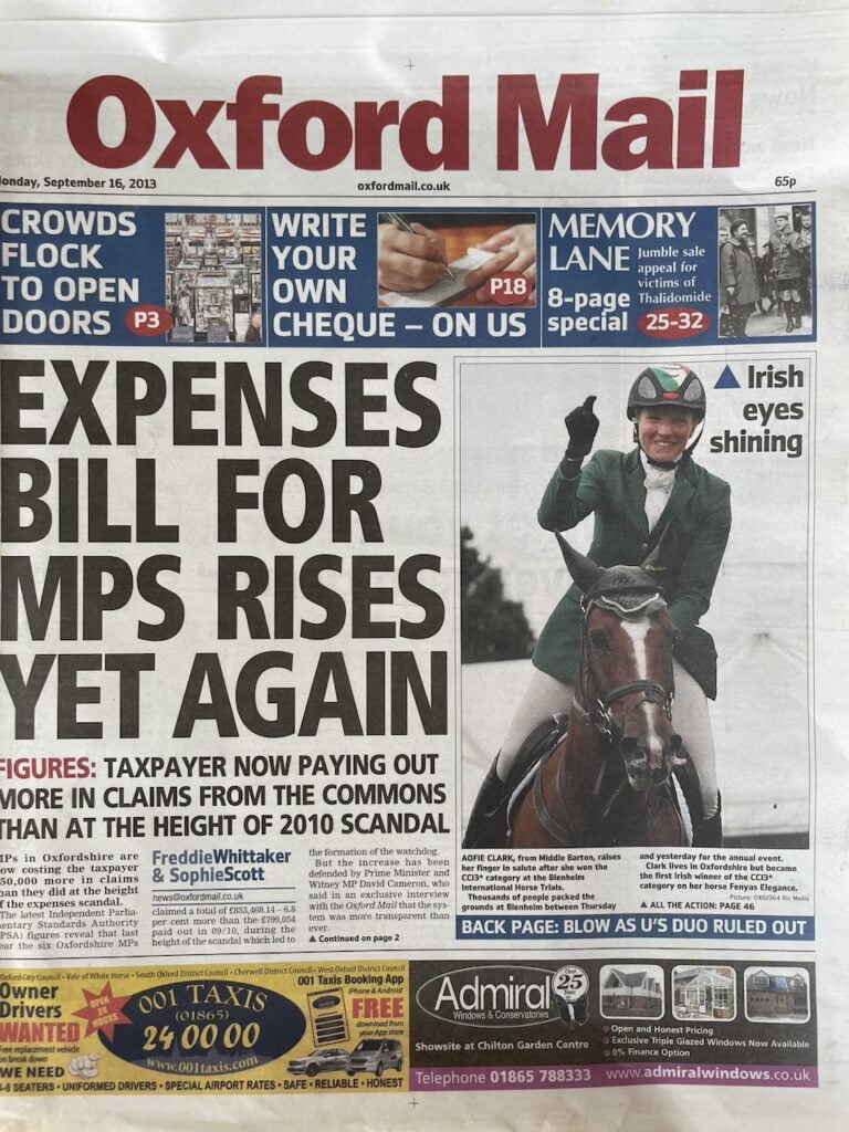 Oxford Mail Article